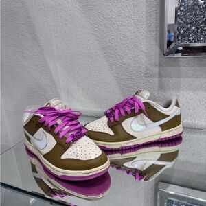Nike Women's Sneakers in Brown and Purple size 8.5 womens